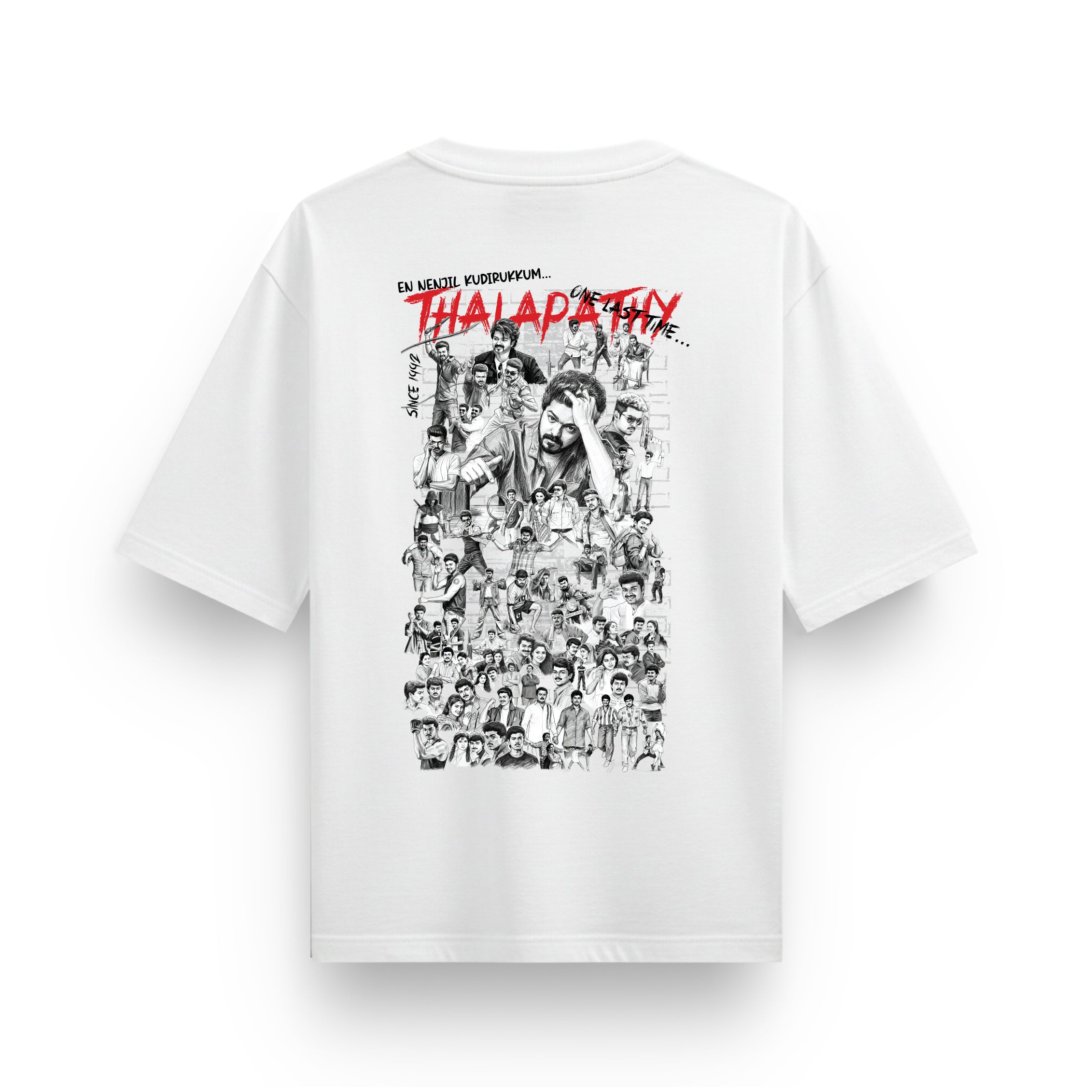 One Last Time Thalapathy Vijay T-Shirt - Dudeme