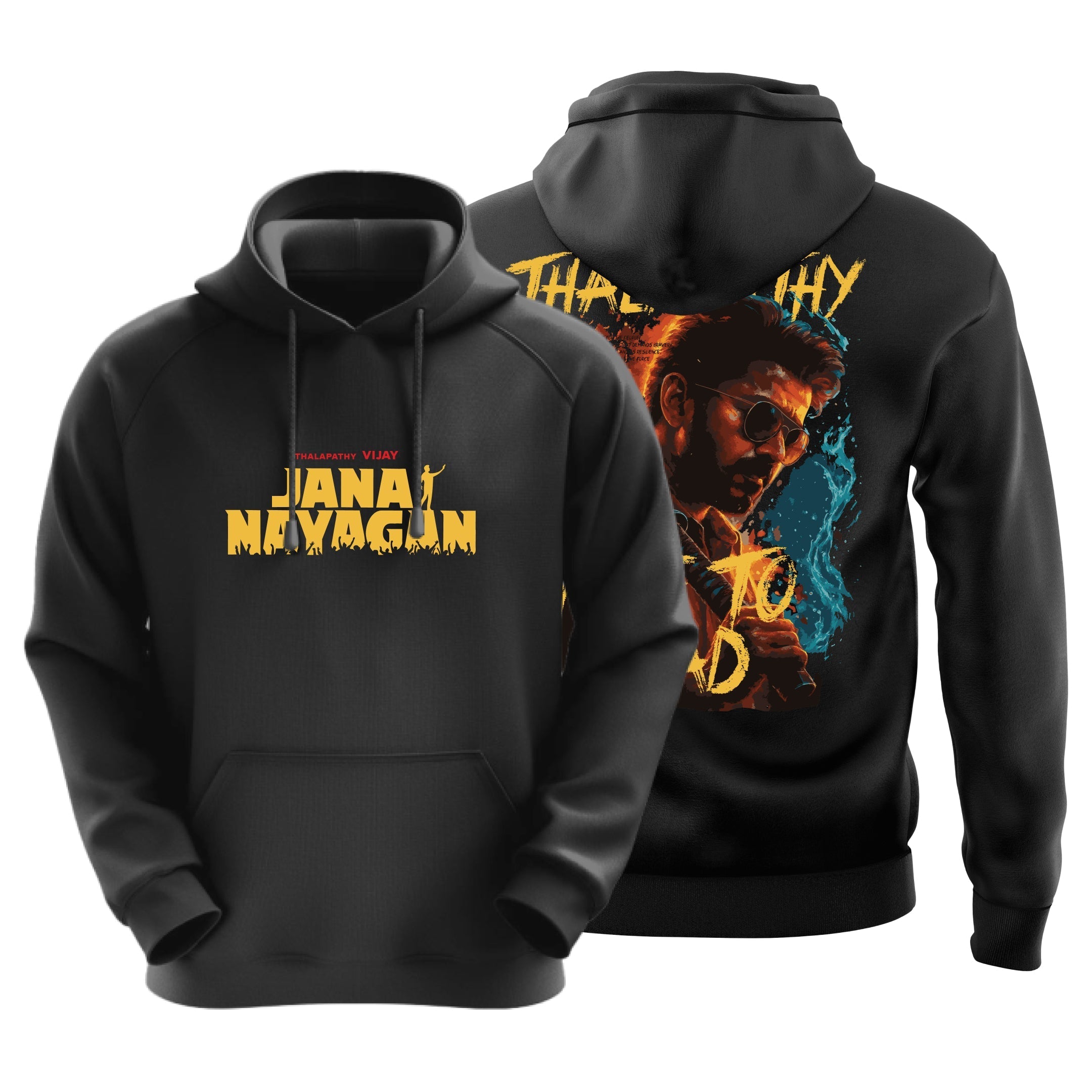 Time To Lead Thalapathy Vijay Hoodie - Dudeme
