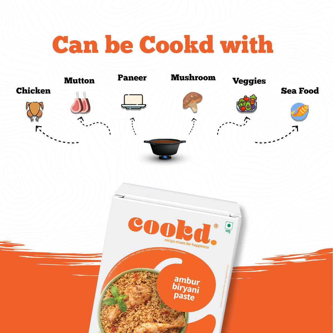 Ambur Biryani Paste - Cookd