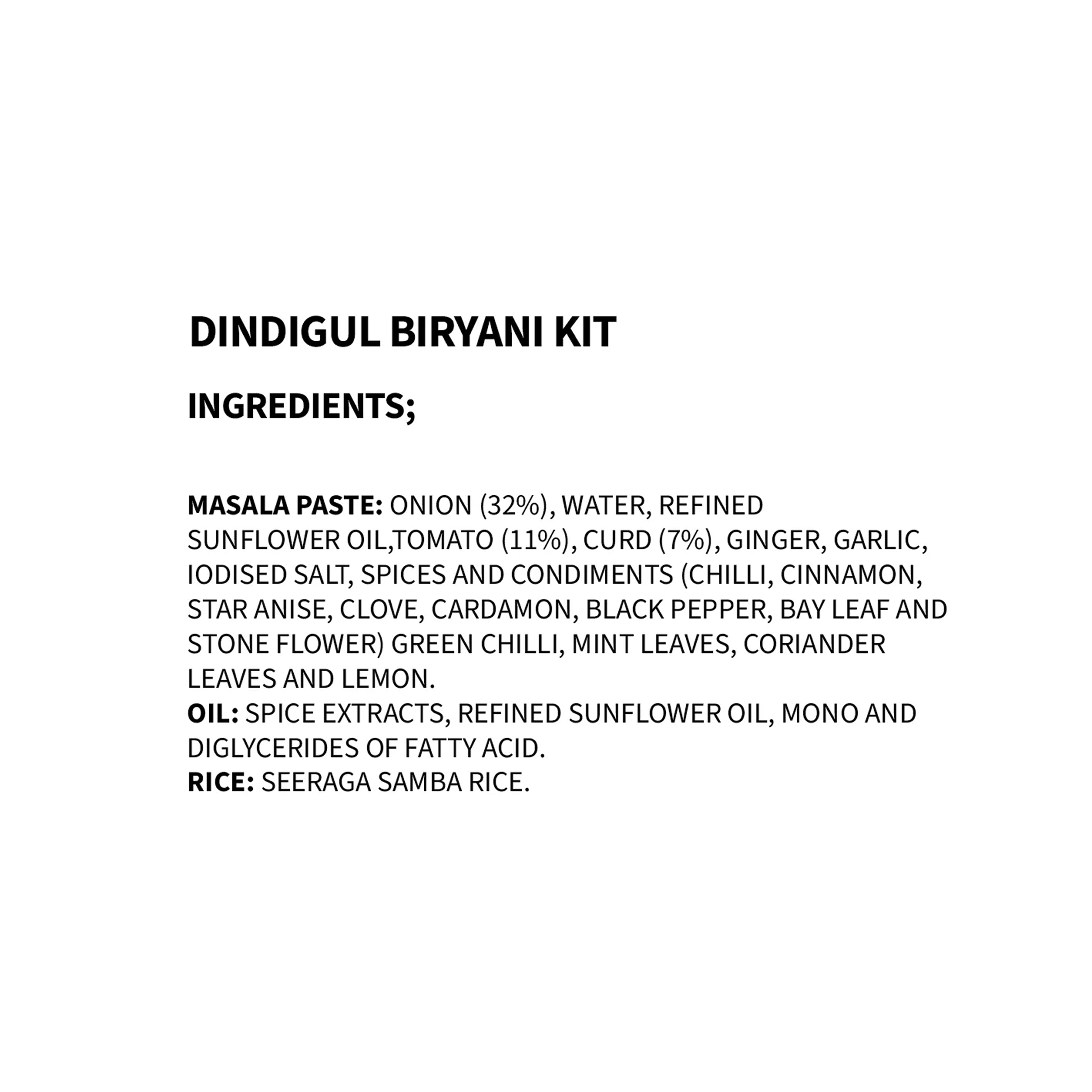 Dindigul Biryani Kit - Cookd