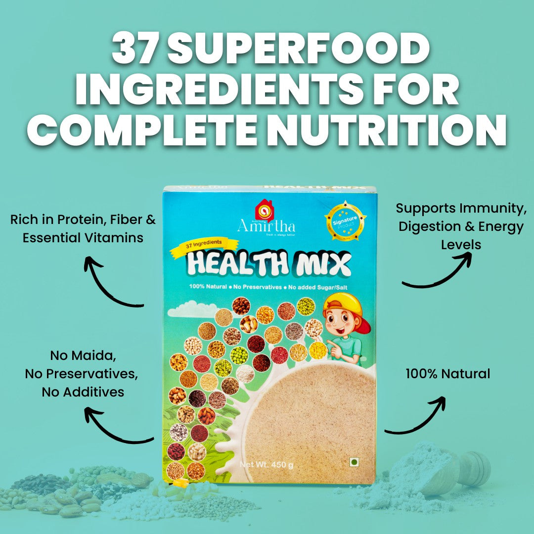 37 Ingredient Health Mix - Amirtha Health Foods