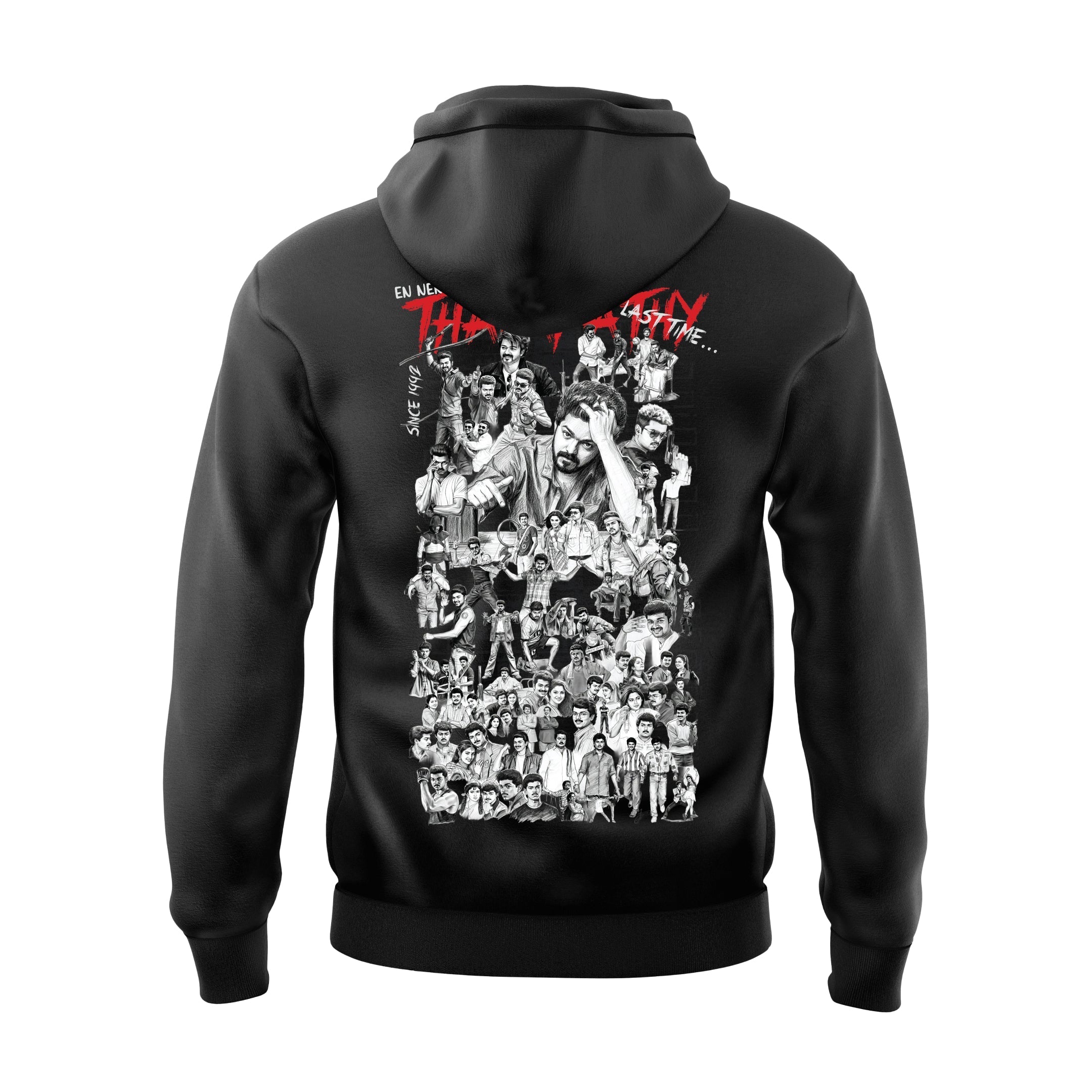 One Last Time Thalapathy Vijay Hoodie - Dudeme