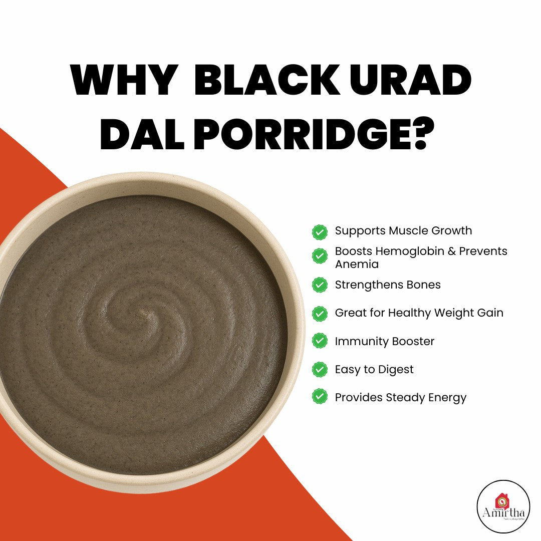 Black Urad Dal Mix - Amirtha Health Foods