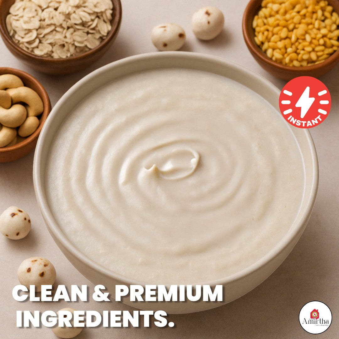 Makhana Oats Cereal - Amirtha Health Foods