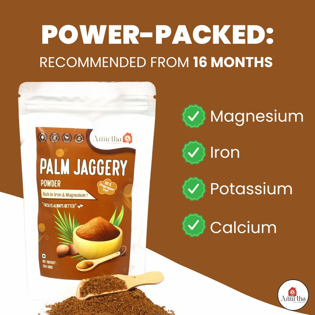 Palm Jaggery - Amirtha Health Foods
