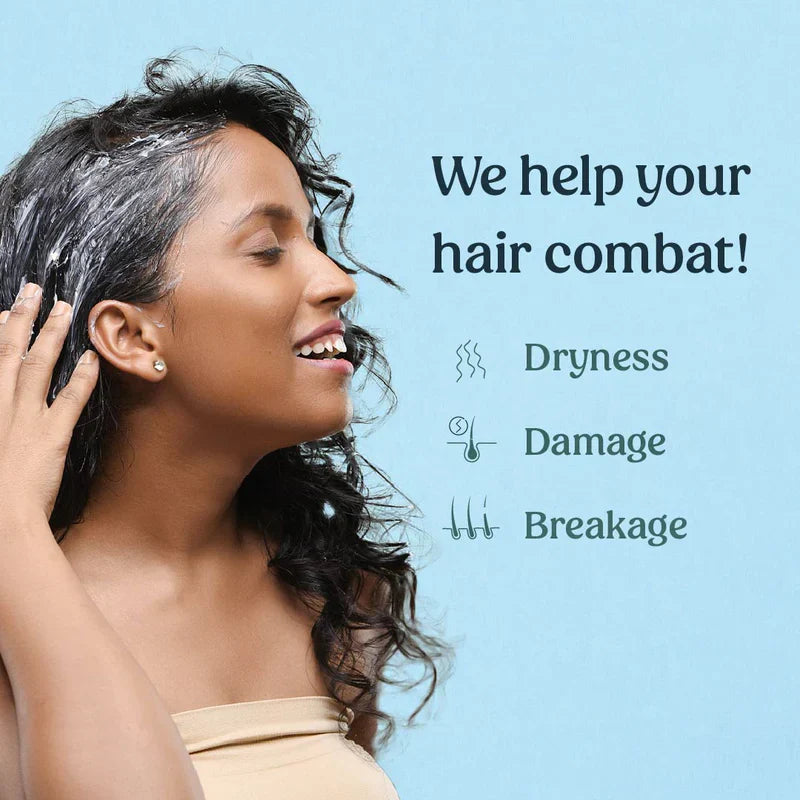 Goat Milk Hair Mask (Frizz, Flyaway - Control ) - Vilvah