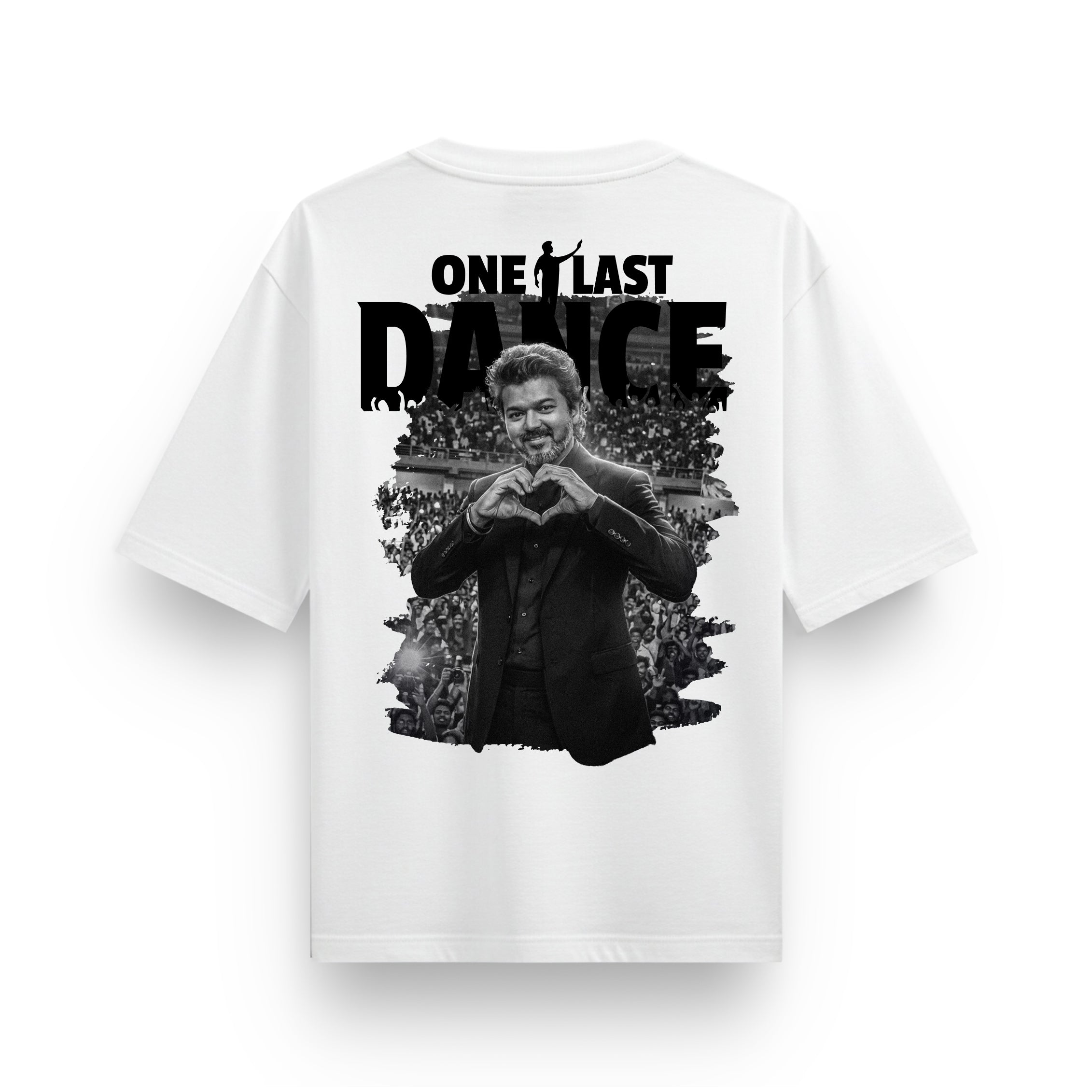 One Last Dance Thalapathy Vijay WhiteT-Shirt - Dudeme