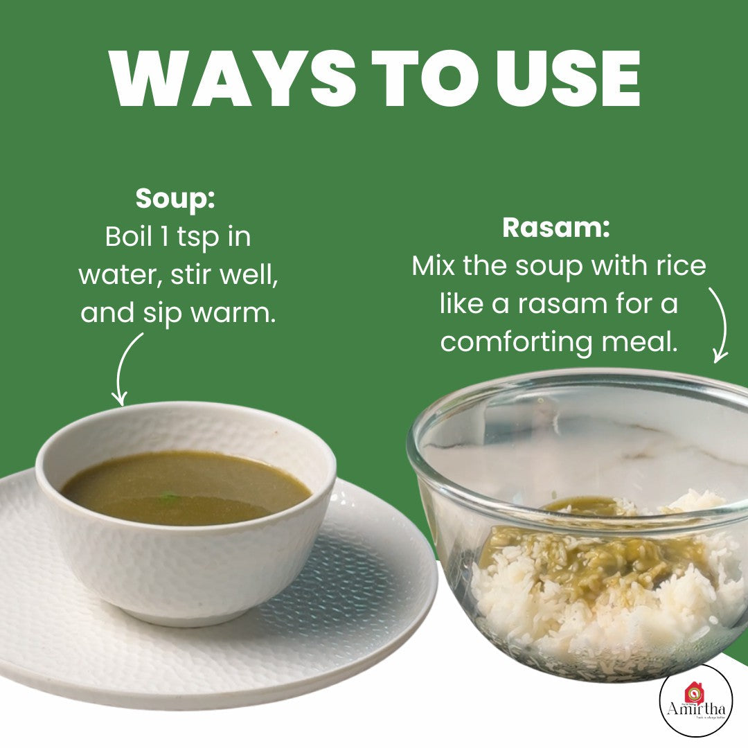 The Green Soup - Amirtha Health Foods