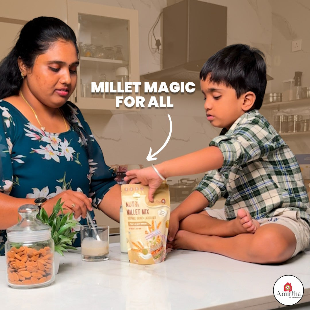 Nutri Millet Drink Mix - Amirtha Health Foods