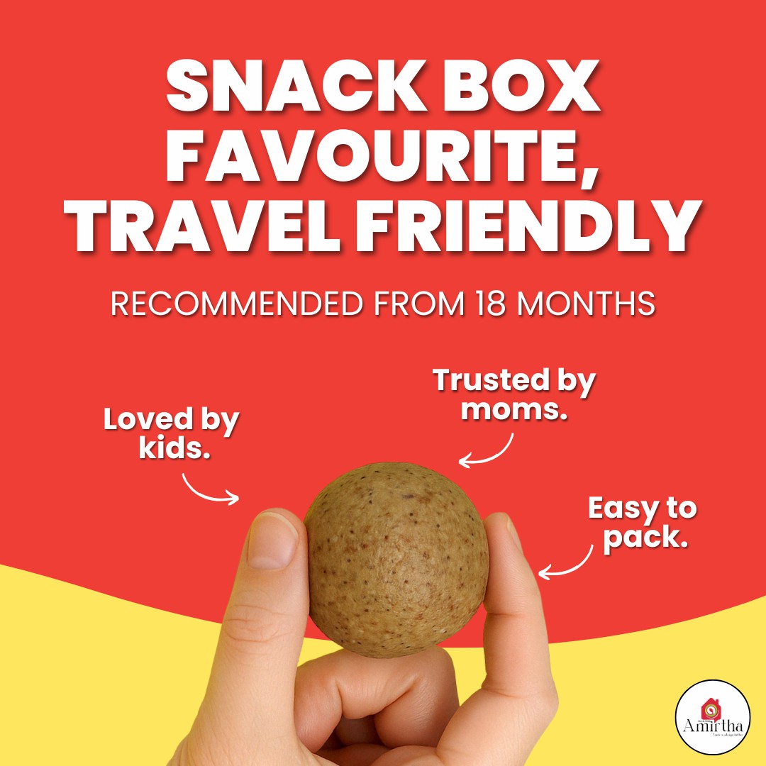 Jowar & Dry Fruits Ladoos - Amirtha Health Foods