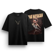 Jana Nayagan Thalapathy Vijay Black T-Shirt - Dudeme