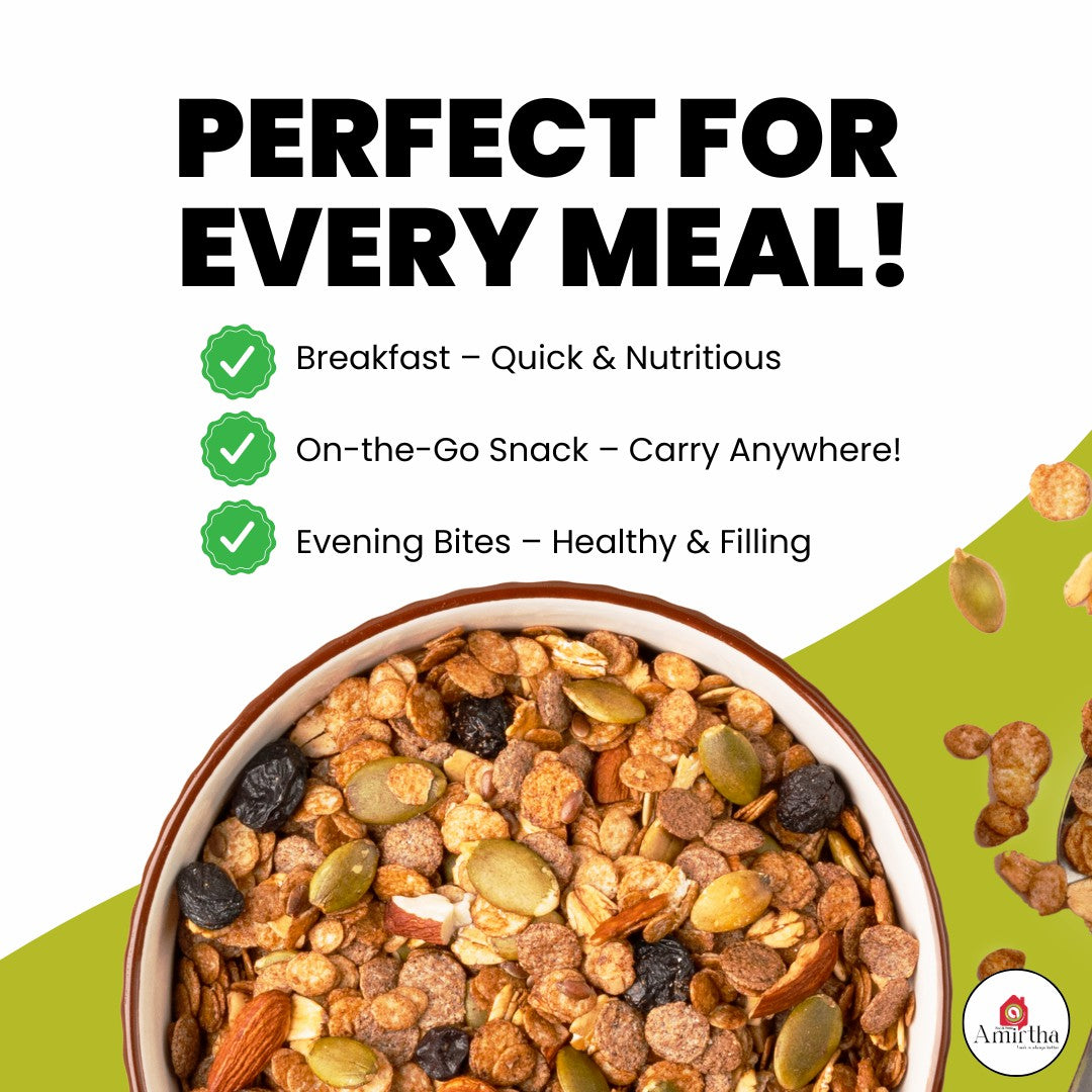 Major Millet Muesli - Amirtha Health Foods