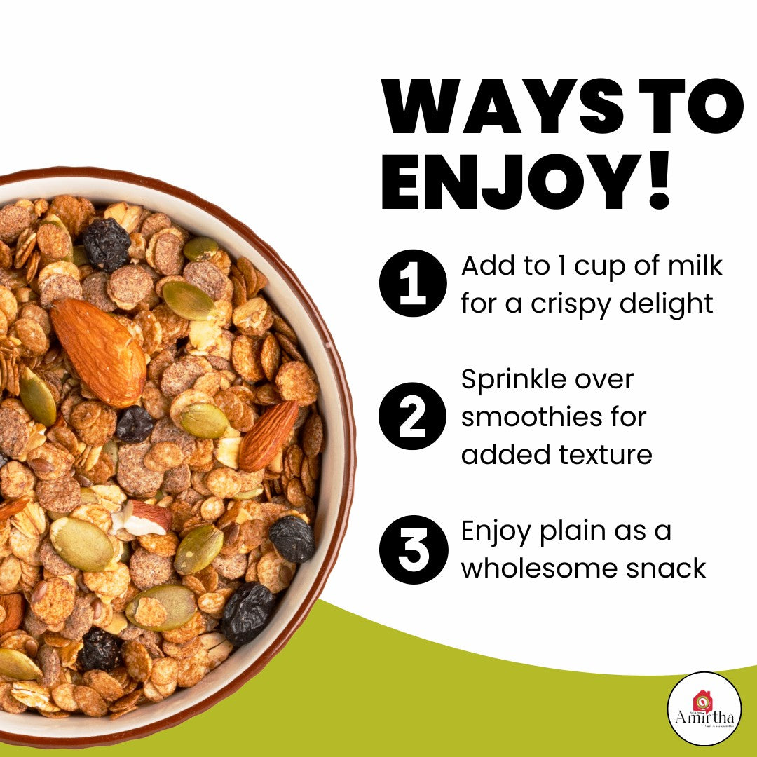 Major Millet Muesli - Amirtha Health Foods
