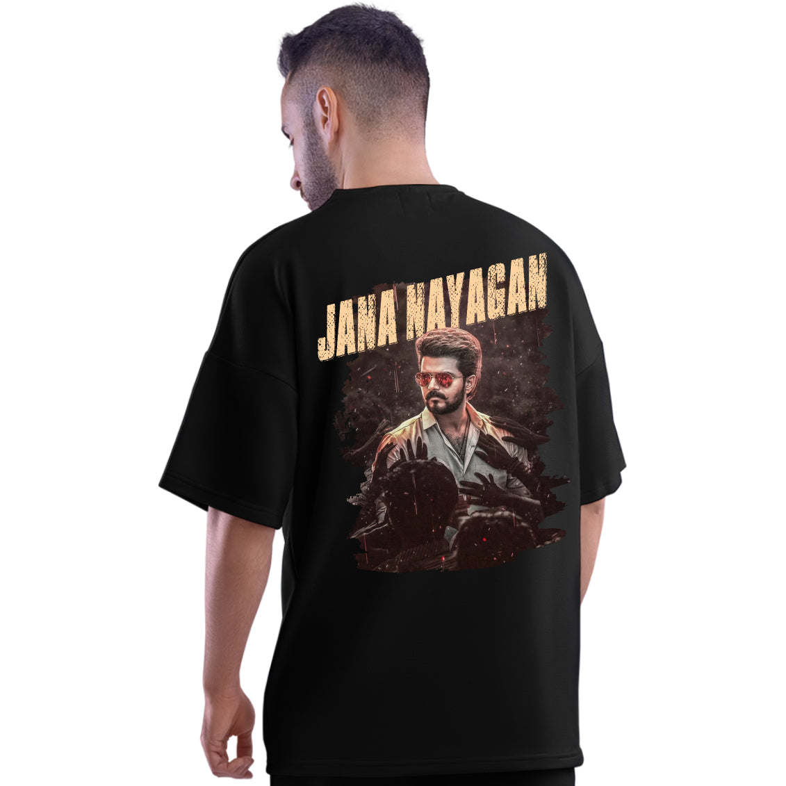 Jana Nayagan Thalapathy Vijay Oversized T-Shirt - Dudeme