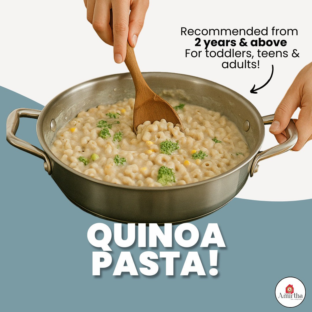 Quinoa Pasta with Creamy Herb Masala- Amirtha Health Foods