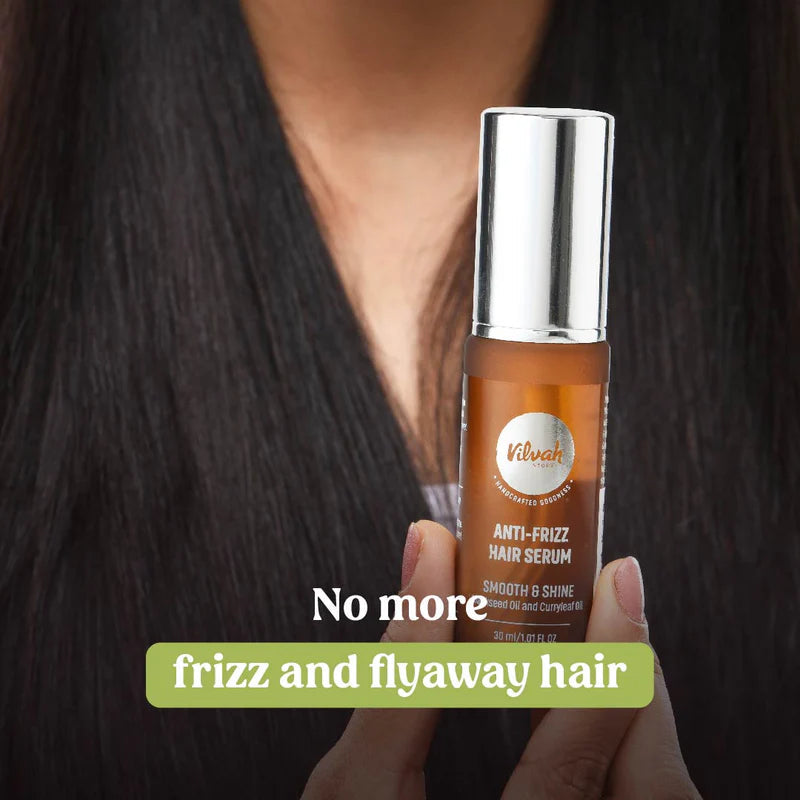 Anti-Frizz Hair Serum (Frizz Control) - Vilvah