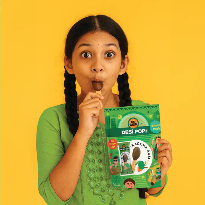 Popz pack of 8 - Kachha aam - GO DESi