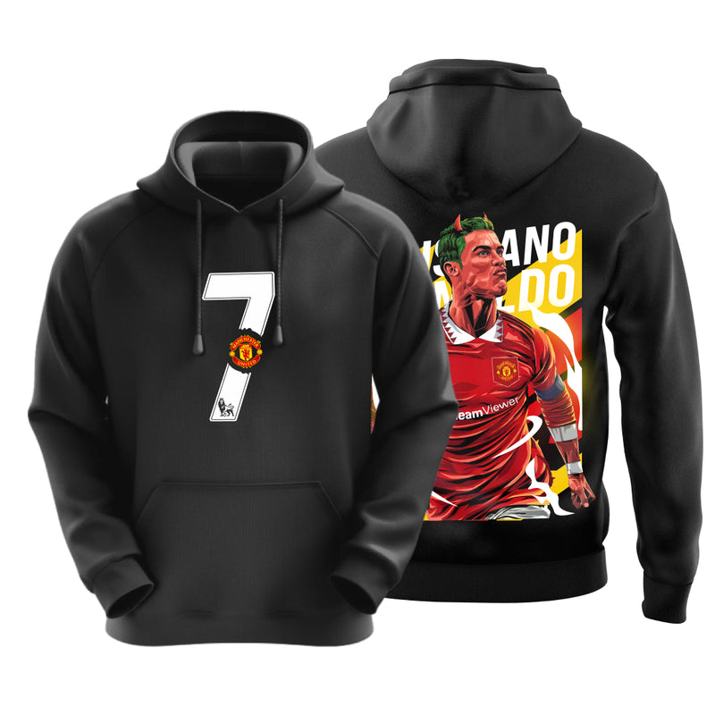 Iconic Cristiano Ronoldo Unisex Football Hoodie - Dudeme