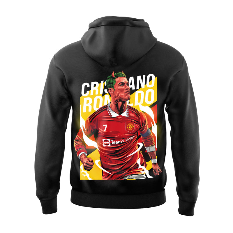 Iconic Cristiano Ronoldo Unisex Football Hoodie - Dudeme