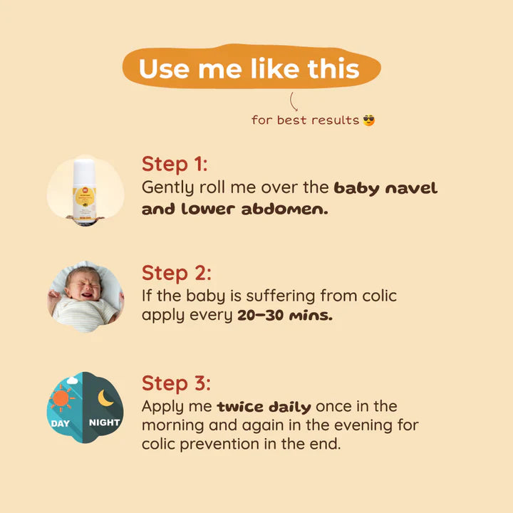 Colic Tummy Roll-On For Babies Root and Soil