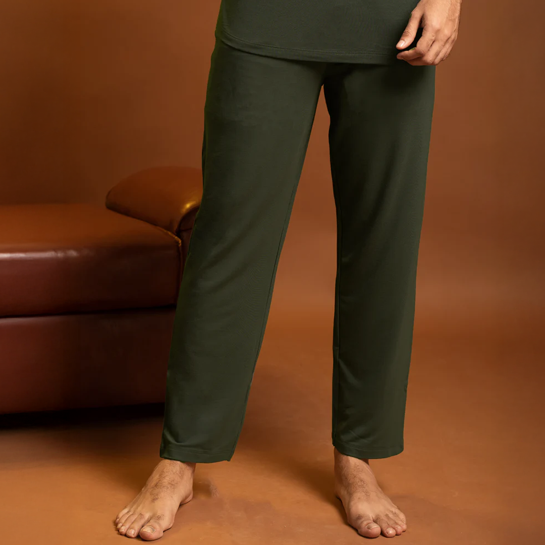 Urbanite Bamboo Pant(Dark Green) - Soft Sleep