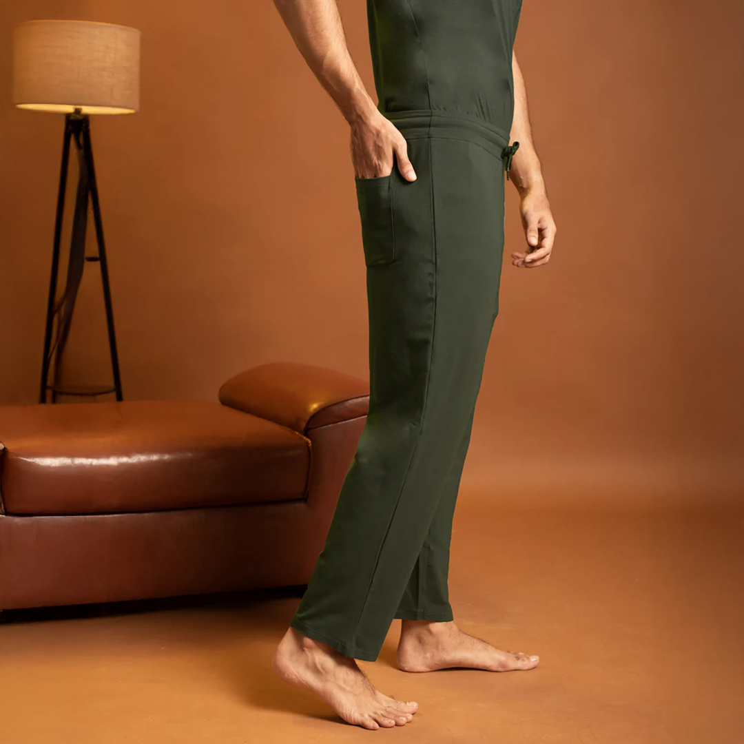 Urbanite Bamboo Pant(Dark Green) - Soft Sleep