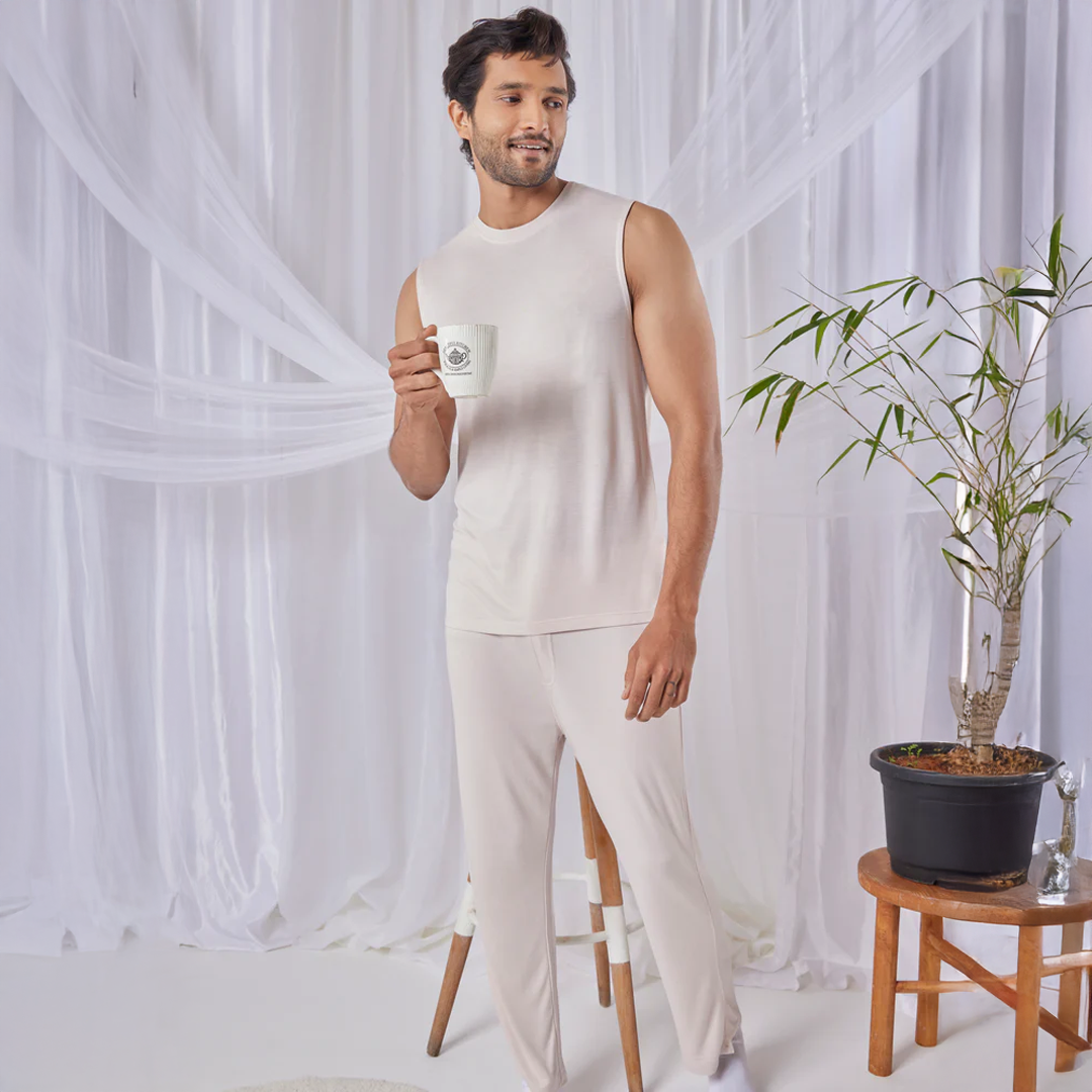 AirKnit Bamboo Tee(Irish Cream) - Soft Sleep