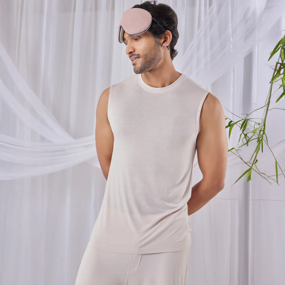 Hushy Bamboo Shorts(Irish Cream) - Soft Sleep