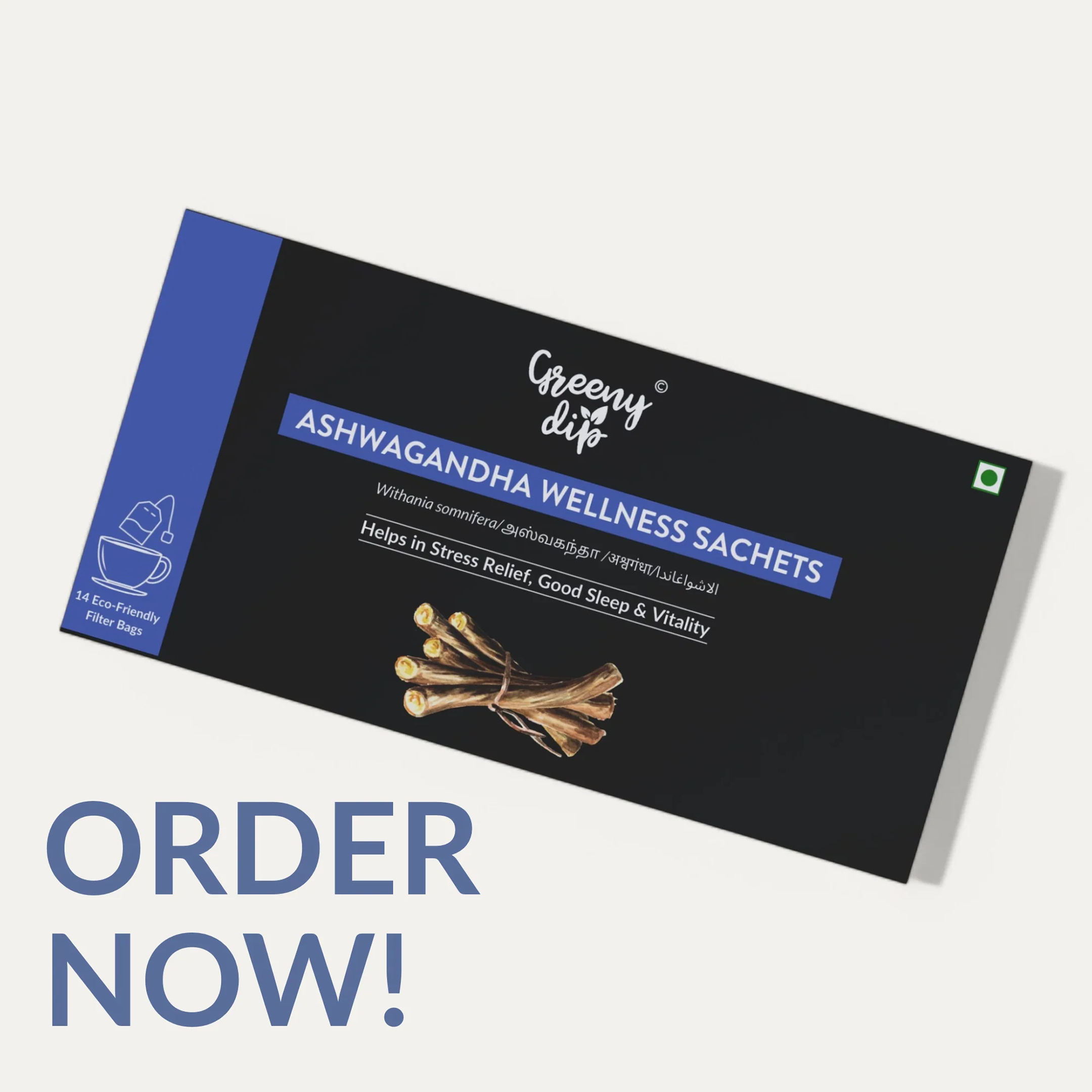 Dip Soup - Ashwagandha Wellness Sachet - Keerai Kadai