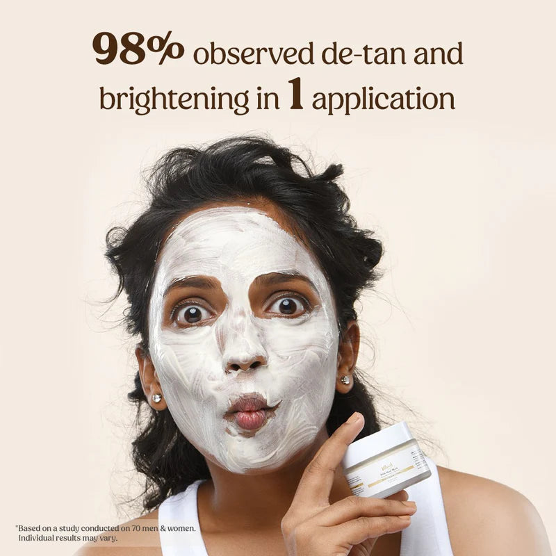 Milk Mud Mask (Immediate Brightness) - Vilvah