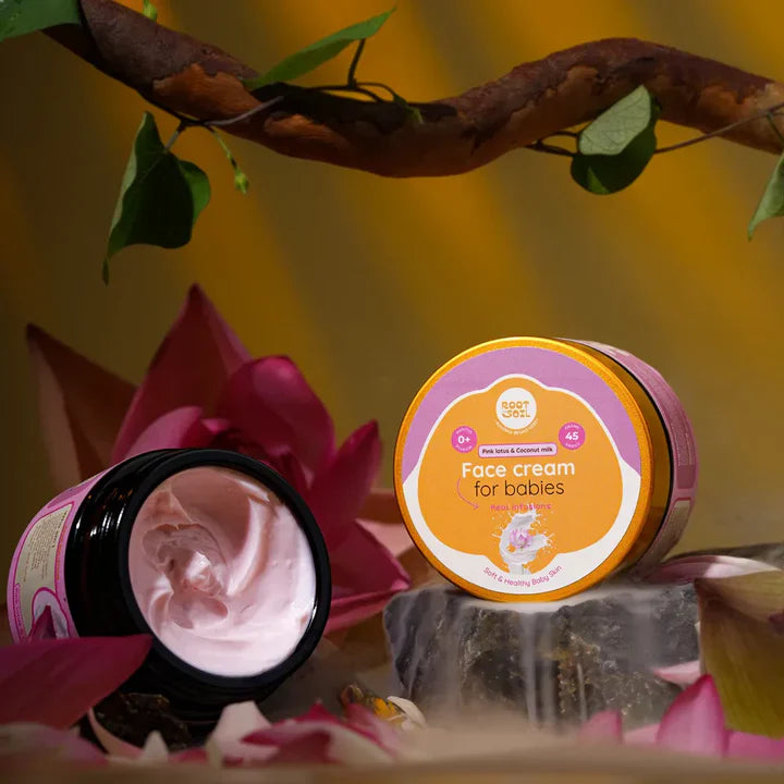 Pink Lotus & Coconut Milk Face Cream Root and Soil