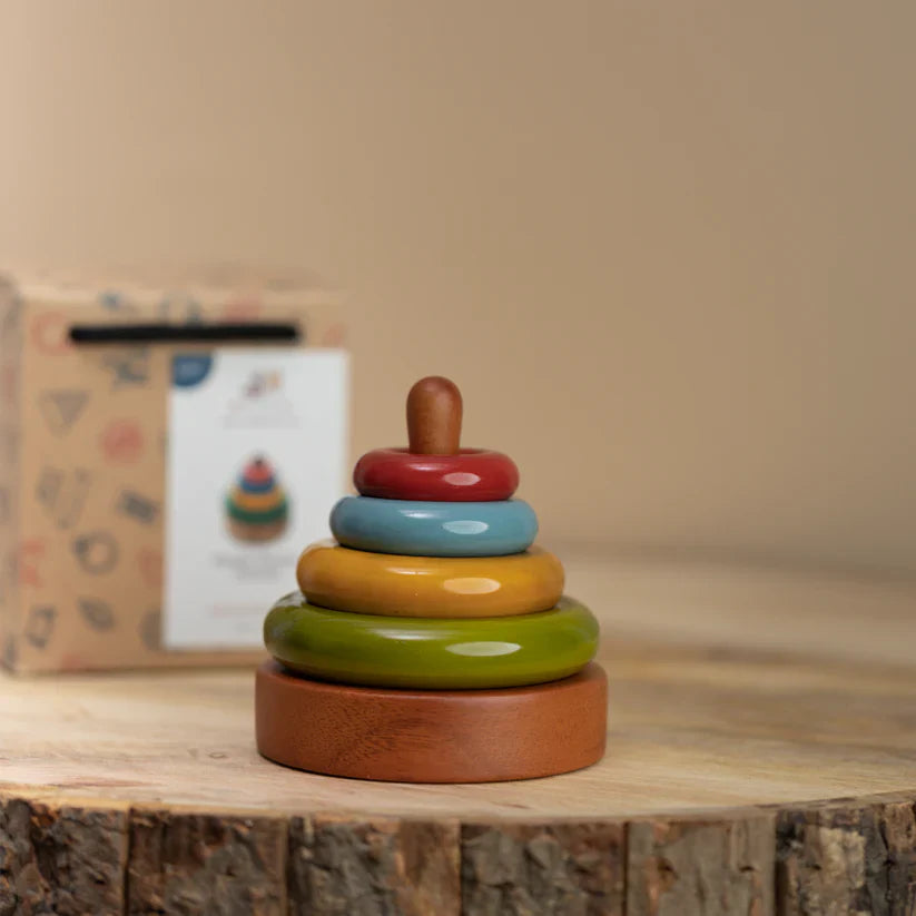 Simple Stacker Colored - Ariro Toys