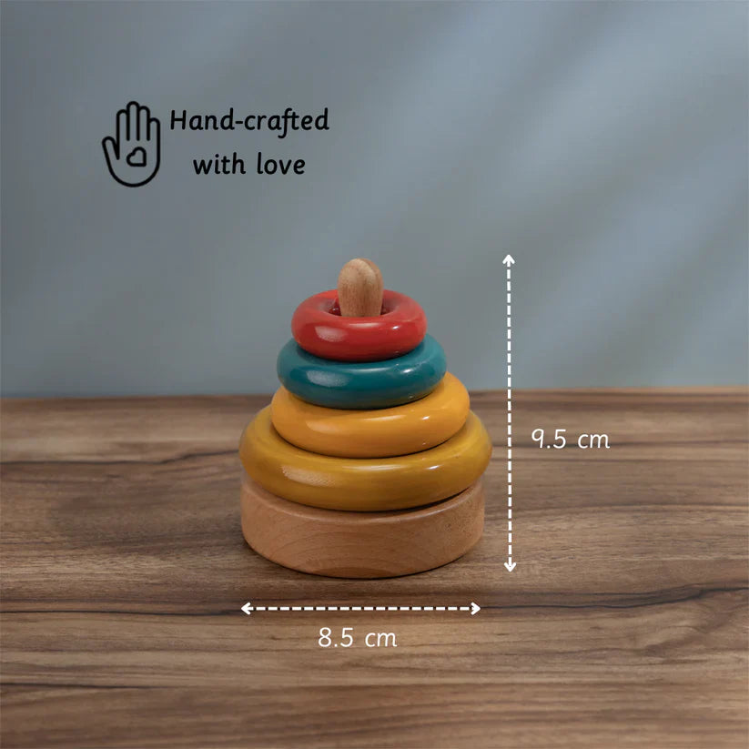 Simple Stacker Colored - Ariro Toys