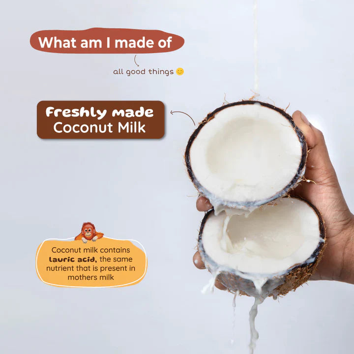 Coconut Milk Baby Massage Oil (Classic) Root and Soil