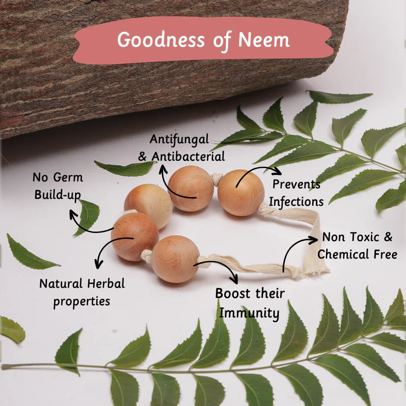 Wooden Grasping beads - Ariro Toys