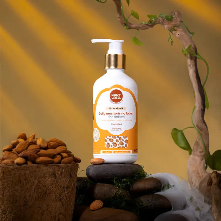 Almond Milk Daily Moisturizing Lotion For Babies Root and Soil