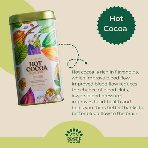 Drinking Chocolate (Hot Cocoa) Instant Mix - Divine Foods