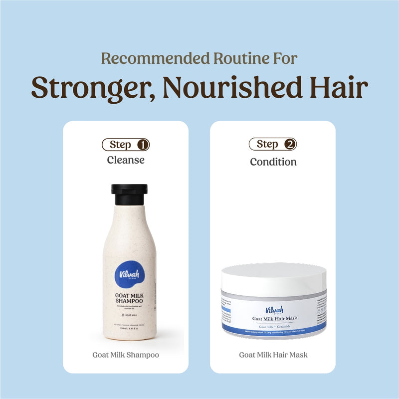 Goat Milk Hair Combo - Vilvah