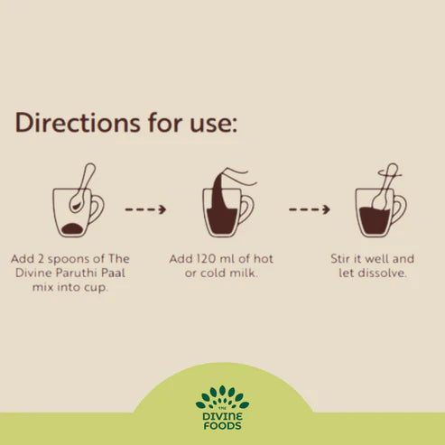 Paruthi Paal-Cotton Seed Instant Latte Mix - Divine Foods